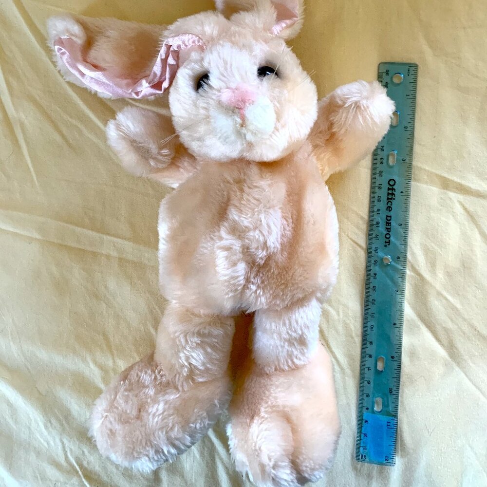 Cute Bunny Plush with Zip Pocket